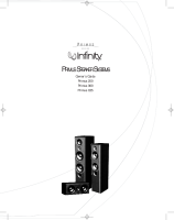 Infinity Primus-360 - Owners Manual